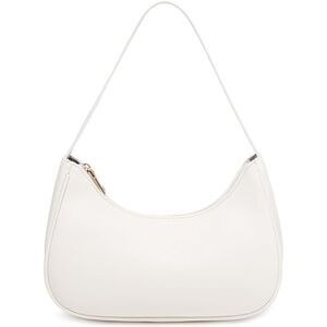 Women's Beige Imported Fashion Mini Clutch Underarm Purse Hobo Mini Tote Bag